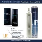 UP!35 - Concorrente Importado Armani Black Code
